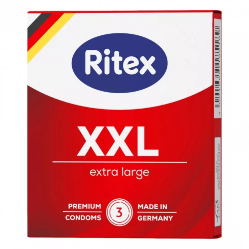 RITEX - Xxl óvszer 3db - Bio és natúr intim termékek