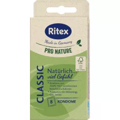 RITEX Pro Nature Classic - óvszer 8db - Bio és natúr intim termékek