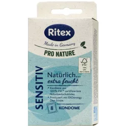 RITEX Pro Nature Sensitive - óvszer 8db - Bio és natúr intim termékek