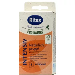 RITEX Pro Nature Intensive - óvszer 8db - Bio és natúr intim termékek