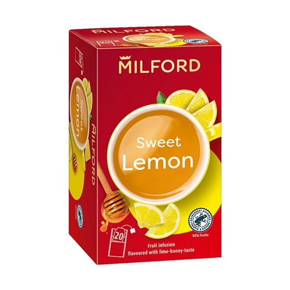 Milford citrom-méz ízű gyümölcstea 20x2,25 g 45 g