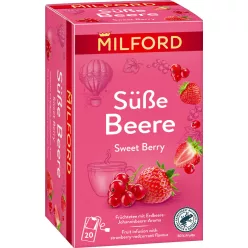 MILFORD GYÜMÖLCSTEA EPER-RIBIZLI 40G - Bio és natúr élelmiszerek