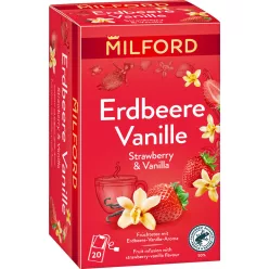 MILFORD GYÜMÖLCSTEA EPER-VANÍLIA 40G - Bio és natúr élelmiszerek