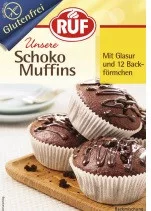RUF gluténmentes muffin por 350 g - Bio és natúr élelmiszerek