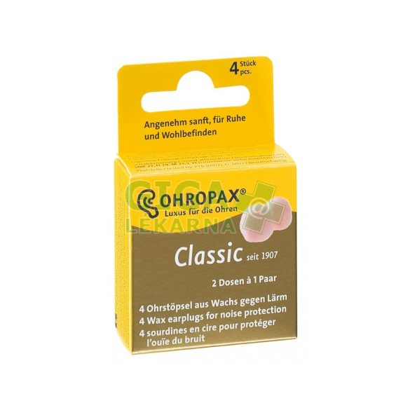 Ohropax classic füldugó 4 db