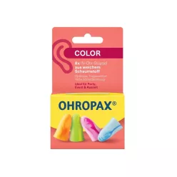 Ohropax color füldugó 8 db