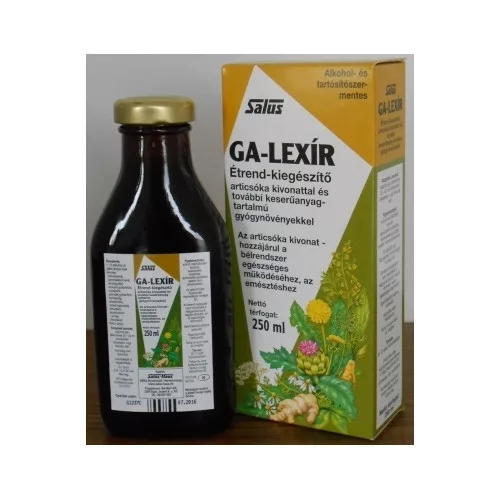 Salus ga-lexír szirup 250 ml - Bio és natúr étrendkiegészítők