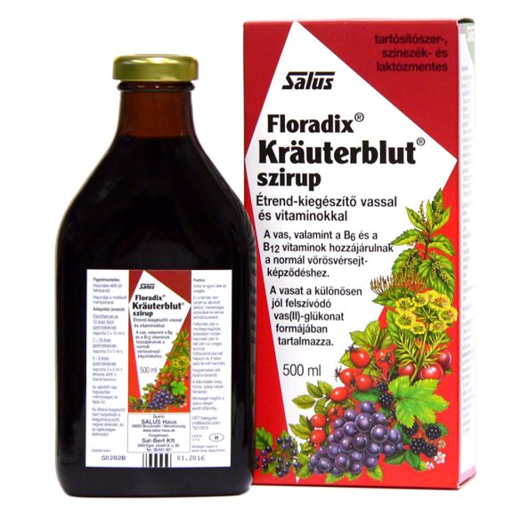 Salus floradix krauterblut szirup 500 ml