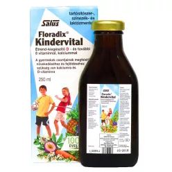 Salus floradix kindervital szirup 250 ml - Bio és natúr étrendkiegészítők