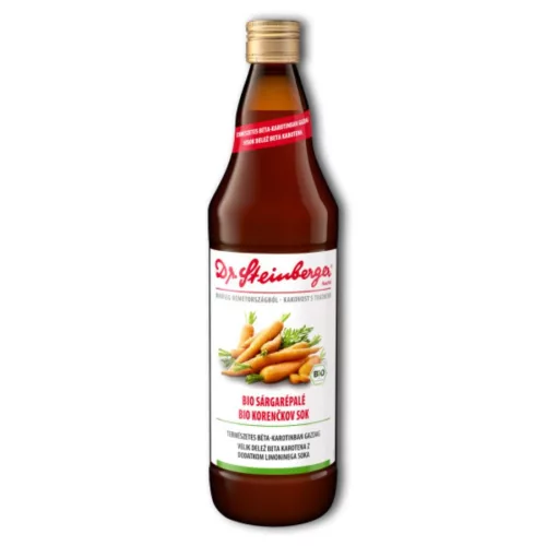 Dr.steinberger bio sárgarépalé 750 ml - Bio és natúr élelmiszerek
