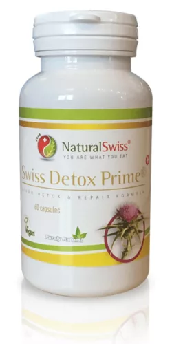 NaturalSwiss Detox Vital kapszula 90 db - Bio és natúr étrendkiegészítők