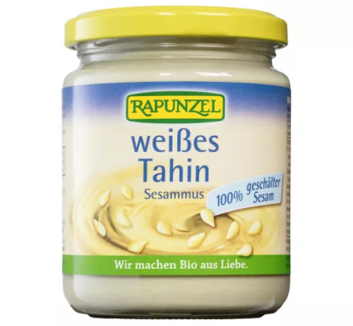 Rapunzel bio szezámkrém fehér 250 g - Bio és natúr élelmiszerek