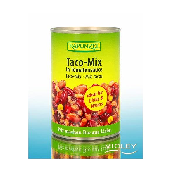 Rapunzel bio taco mix bab-paprika-kukorica konzerv 400 g