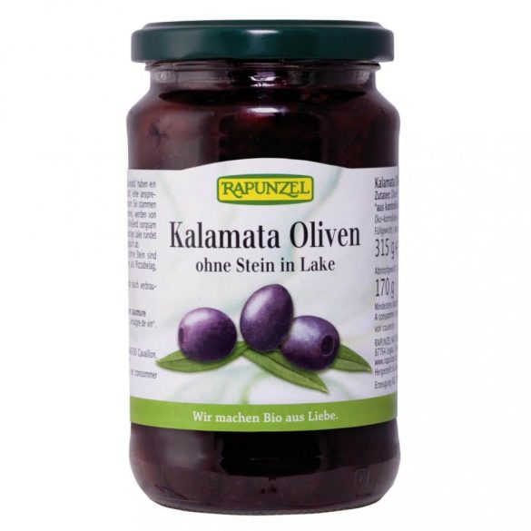 Rapunzel Kalamata olíva magozott, lében BIO 315 g