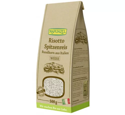 Rapunzel bio rizotto rizs fehér 500 g - Bio és natúr élelmiszerek