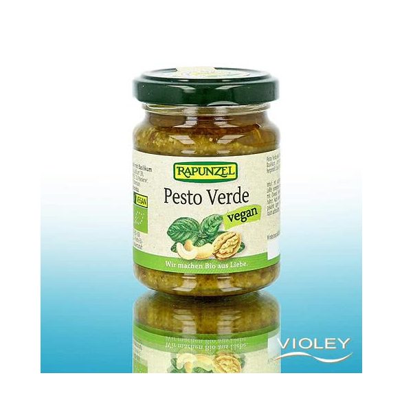 Bio rapunzel pesto verde vegán fűszerkrém 120 g