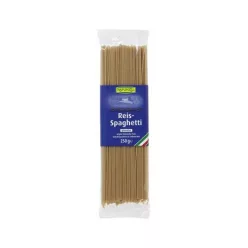 Rapunzel bio rizstészta spagetti teljes kiőrlésű 250 g - Bio és natúr élelmiszerek