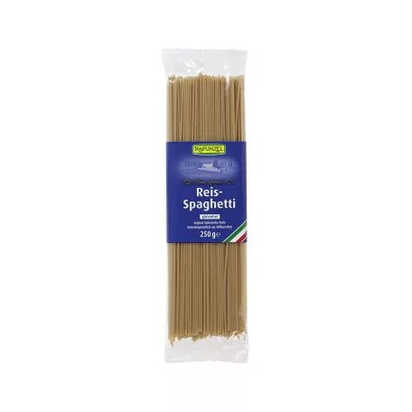 Rapunzel bio rizstészta spagetti teljes kiőrlésű 250 g - Bio és natúr élelmiszerek