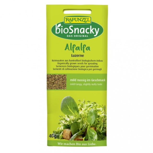 Rapunzel bioSnacky Lucerna csíramag BIO 40 g