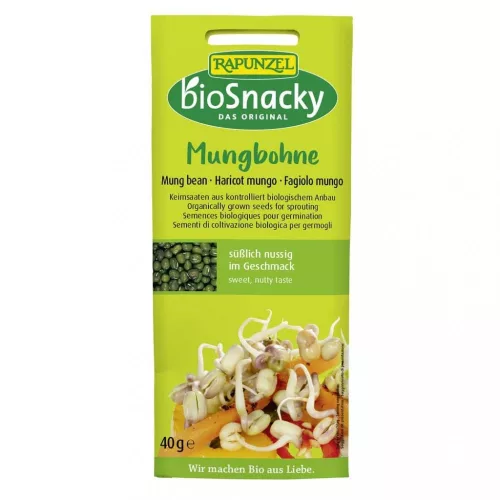 Rapunzel bio snacky mungóbab csíramag 40 g - Bio és natúr élelmiszerek
