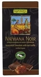 Rapunzel bio nirwana noir keserűcsoki 100 g - Bio és natúr élelmiszerek
