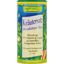 Rapunzel bio jódos fűszersó algával 125 g - Bio és natúr élelmiszerek