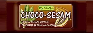 Rapunzel bio szezámszelet csokoládés 27 g - Bio és natúr élelmiszerek