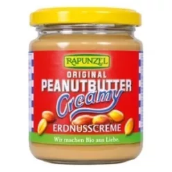 Rapunzel bio földimogyoróvaj krémes 250 g - Bio és natúr élelmiszerek