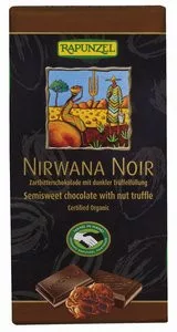 Rapunzel bio rizsitalos csokoládé nirwana vegán 100 g - Bio és natúr élelmiszerek