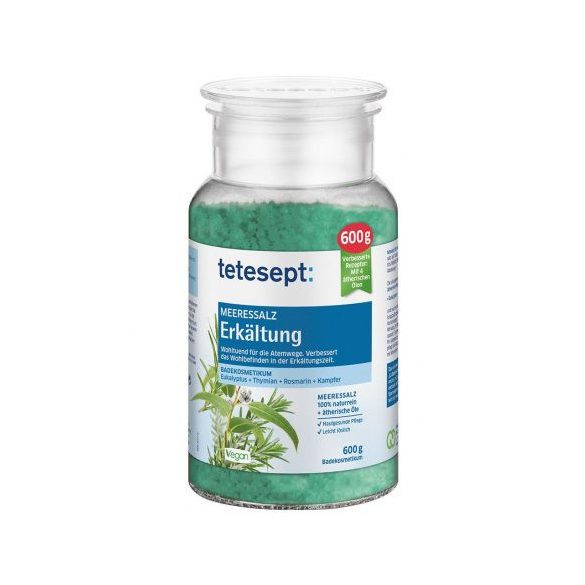 Tetesept fürdősó megfázás esetén 600 g