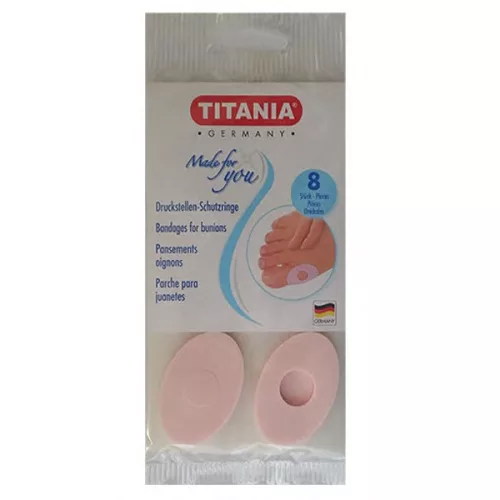 Titania Tyúkszemtakaró párna 8 db-os (nagylábujj) 5210