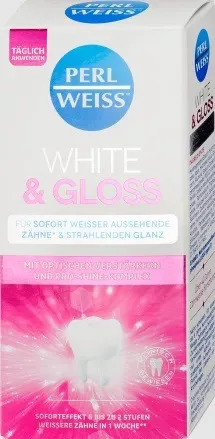 Perlweiss white and gloss fogfehérítő krém 50 ml - Bio és natúr kozmetikumok