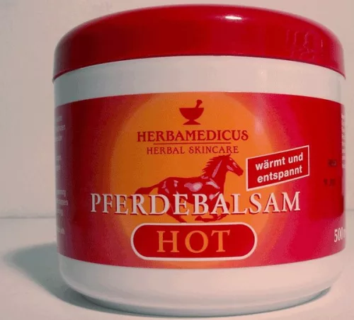 Herbamedicus lóbalzsam piros /melegítö/ 500 ml - Bio és natúr kozmetikumok