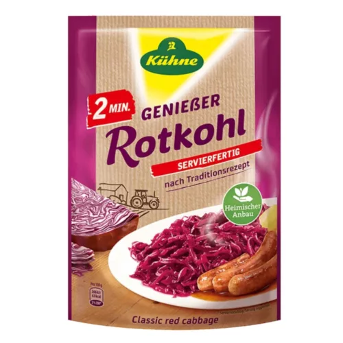 Kühne 05 lilakáposzta tasakos 400 g – Készétel