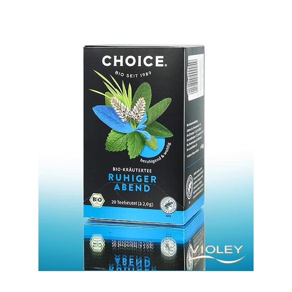 Choice bio gyógynövény tea nyugodt este 40 g