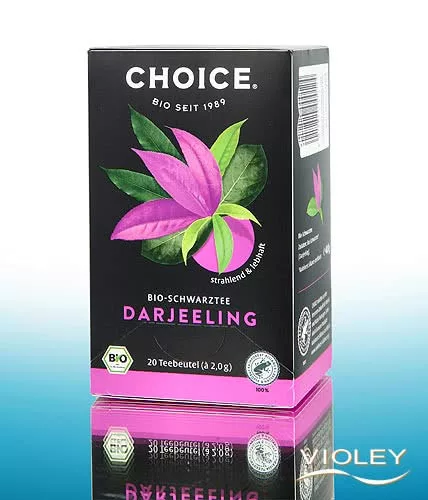 Choice bio fekete tea darjeeling 40 g - Bio és natúr élelmiszerek