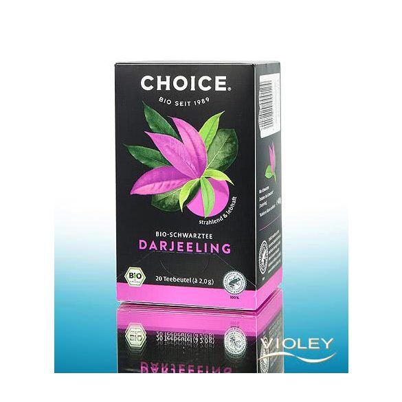 Choice bio fekete tea darjeeling 40 g