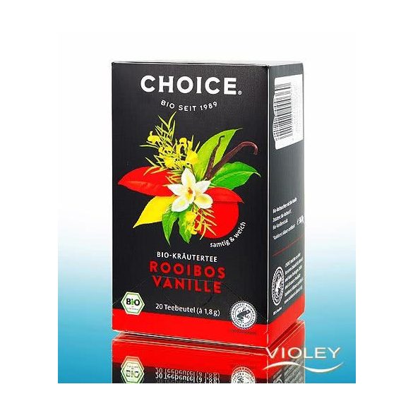 Choice bio rooibos tea vanília 36 g