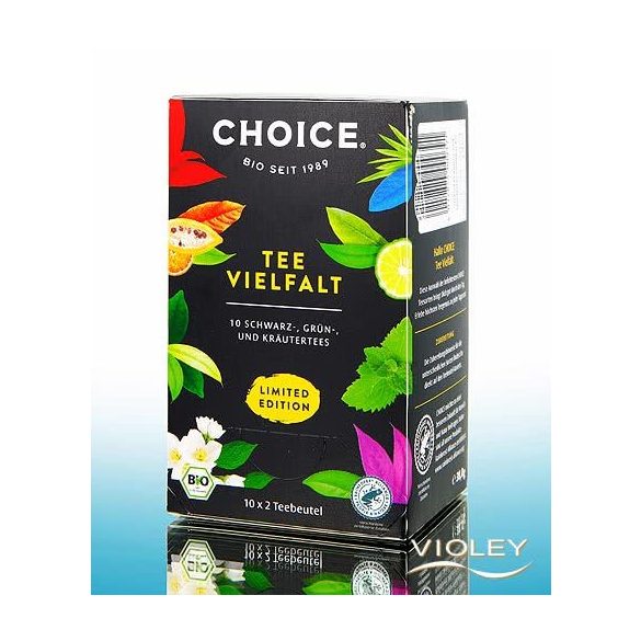 Choice bio tea válogatás 38 g