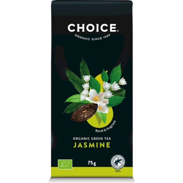 Choice bio zöld tea jázmin szálas 75 g