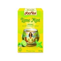 Yogi bio tea lime-menta 17x1,8g 31 g - Bio és natúr élelmiszerek