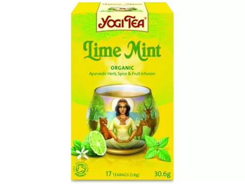 Yogi bio tea lime-menta 17x1,8g 31 g - Bio és natúr élelmiszerek