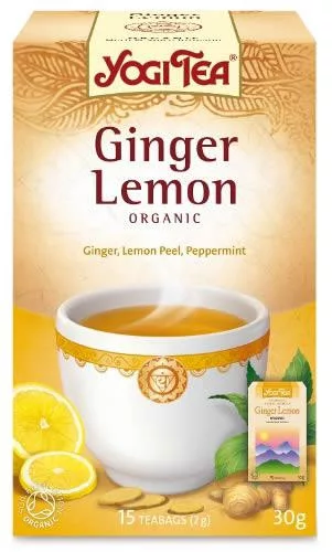 Yogi bio tea gyömbéres 17x1,8g 31 g - Bio és natúr élelmiszerek