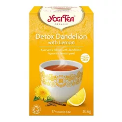 Yogi bio tea tisztító citrommal 17x1,8g 30,6 g - Bio és natúr étrendkiegészítők