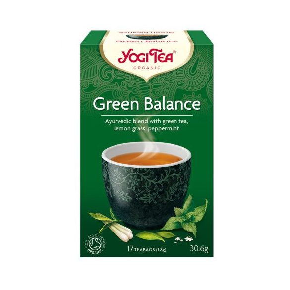 Yogi bio tea zöld egyensúly 17x1,8g 31 g