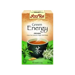 Yogi bio tea zöld energia 17x1,8g 31 g - Bio és natúr élelmiszerek