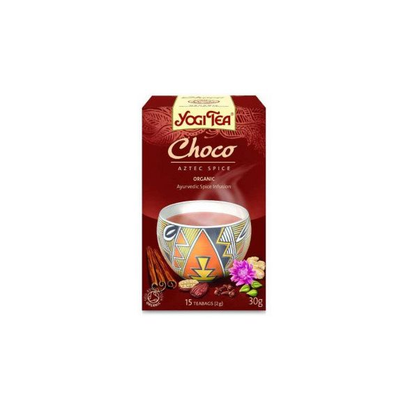 Yogi bio tea csokoládés azték fűszeres 17x2 g 34 g