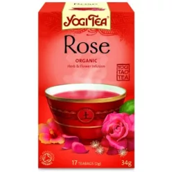 Yogi bio tea rózsa 17x1,8g 31 g - Bio és natúr élelmiszerek