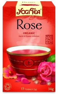 Yogi bio tea rózsa 17x1,8g 31 g - Bio és natúr élelmiszerek