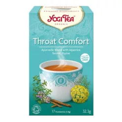 Yogi bio tea toroknyugtató herba 17x1,8g 31 g - Bio és natúr étrendkiegészítők